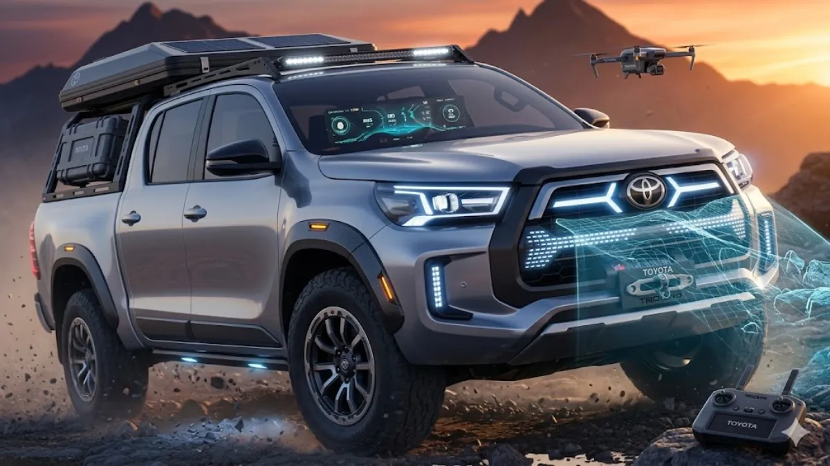 2026 Toyota Hilux pickup Truck Finally Launched, First Look, High- Tech Features Powerful Engine and Smart Technology, Mileage, & Price