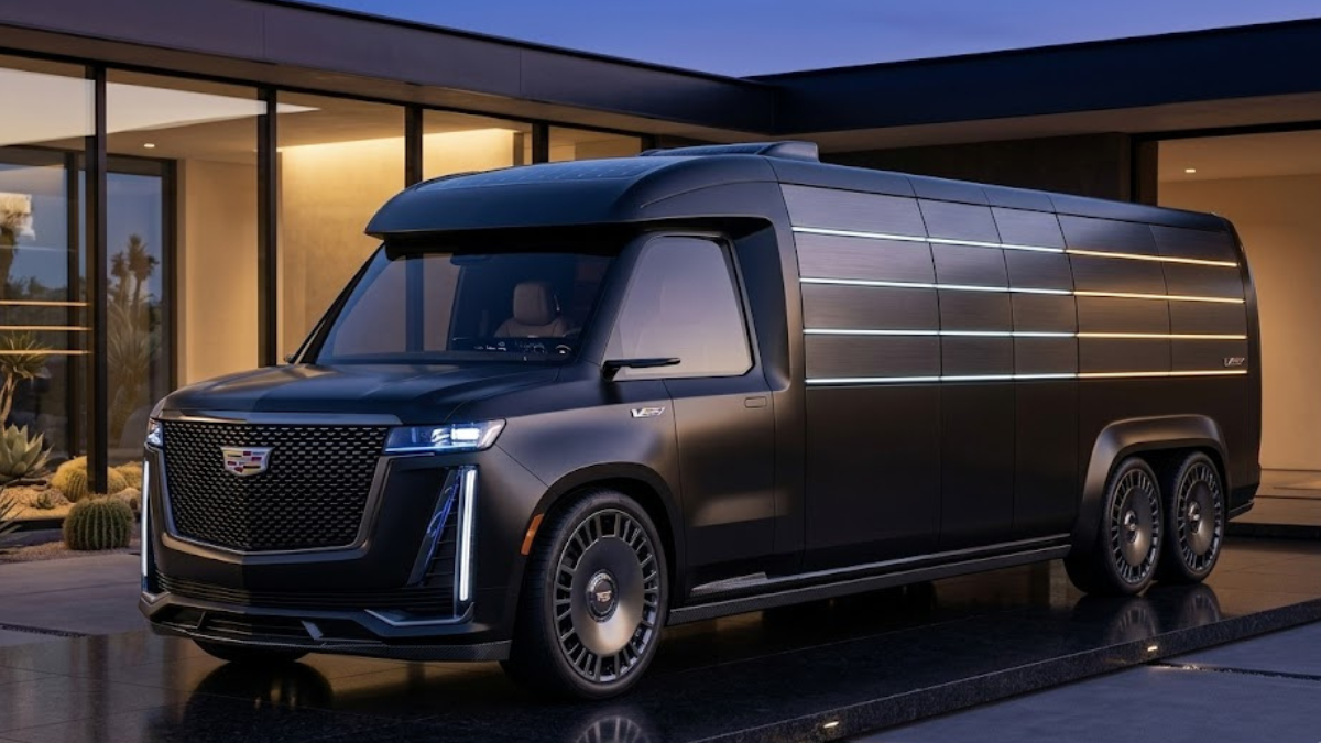 2026 Cadillac Motorhome Unveiled : Ultimate Luxury RV With Futuristic Design and 5-Star Travel Comfort