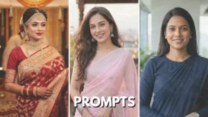 25 Free Gemini AI Saree Photo Editing Prompts for Girls: Create High Quality Professional Style Photos