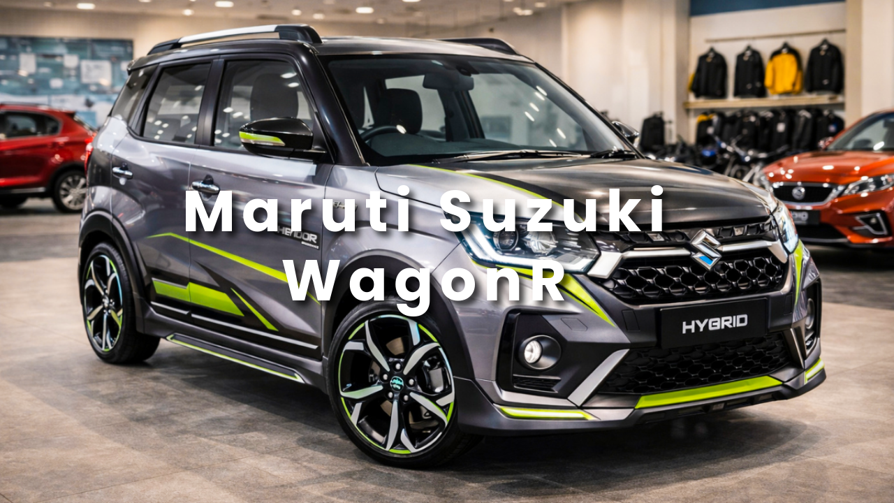Maruti Suzuki WagonR 1.2L 2026 – Efficient Petrol Car, 34KMPL Mileage & Dual Airbags
