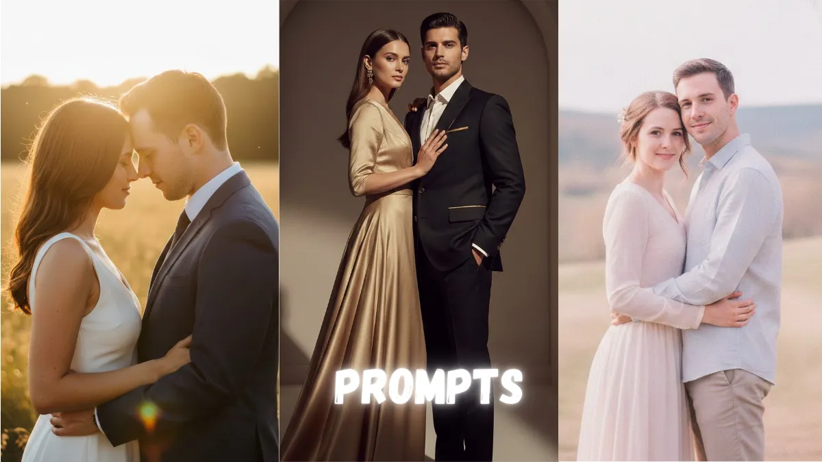 10 Trending Romantic Couple Gemini AI Photo Editor Prompt Copy Paste Ideas For Dreamy Cinematic Edits