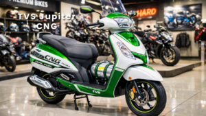 TVS Jupiter CNG 2026 Launched – 82km/kg Mileage, Dual-Fuel Tech & Price ₹51,499