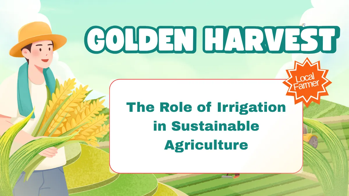 The Role of Irrigation in Sustainable Agriculture