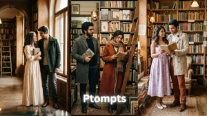 12 Gemini AI Photo Prompts for Couples to Create HD Old Bookstore Photos