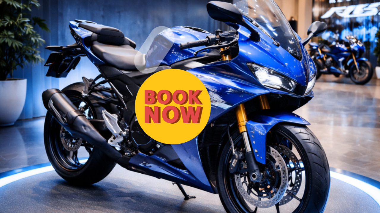 Yamaha R15 V5 2025 Launched: 87 KMPL Mileage, 0–100 km/h in 6 Sec, Bluetooth Dashboard and LED Headlamps at ₹5,899 EMI
